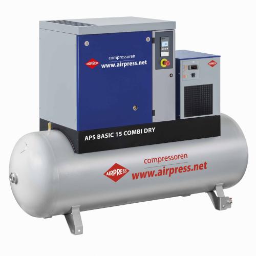 KOMPRESOR APS 15 BASIC COMBI DRY 10 Bar - Panel ES 4000 BASIC